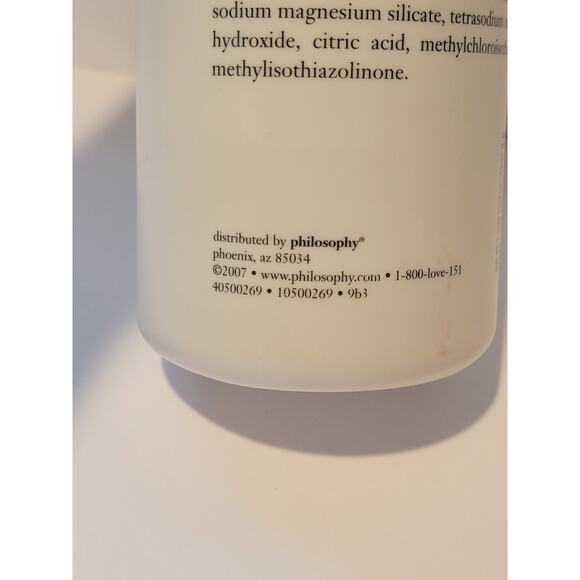 NEW SEALED Philosophy Micro Delivery Exfoliating Wash Cleanser 32 oz - Picture 6 of 10